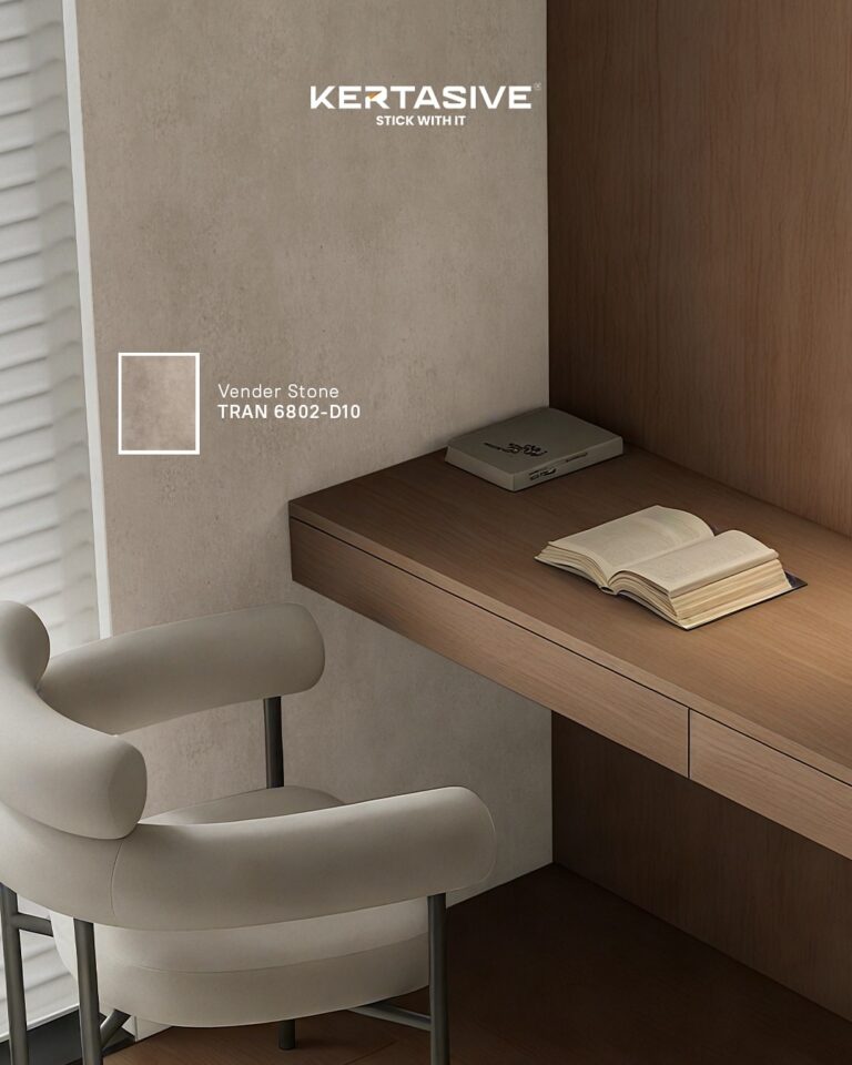 Ruang Kerja Modern Dimulai Dengan Karakter Alami.KERTASIVE® menghadirkan Stone Series, koleksi d (1)
