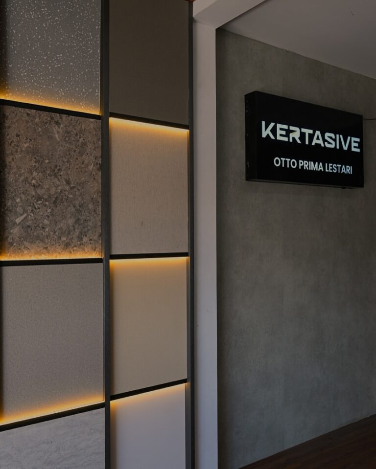 Sentuhan tekstur yang memperkaya interior. Dengan berbagai pilihan motif, KERTASIVE®️ memberikan (2)