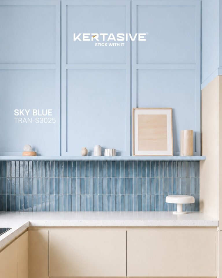 WARNA LEMBUT, SUASANA RUANG LEBIH HIDUPKERTASIVE®️ Interior Film Solid Series menghadirkan pilih (1)