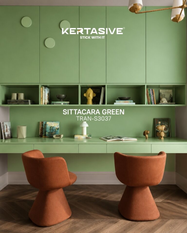 WARNA LEMBUT, SUASANA RUANG LEBIH HIDUPKERTASIVE®️ Interior Film Solid Series menghadirkan pilih (2)
